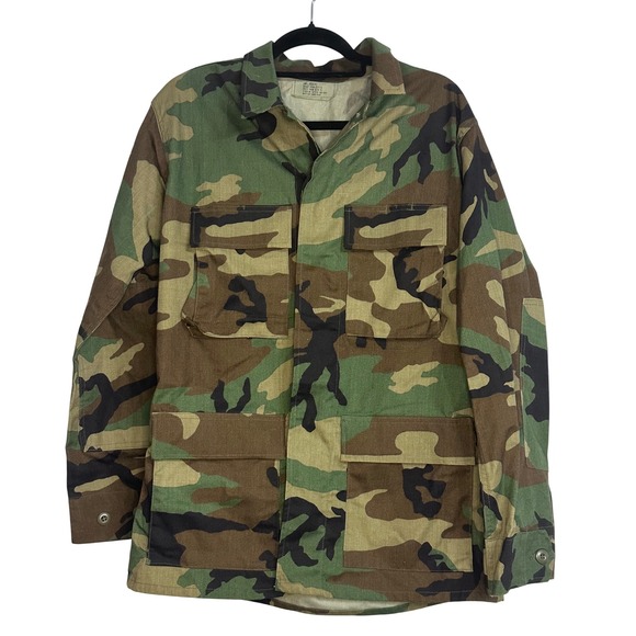 Vintage Military Issue U.S.‎ Army Camouflage Jacket - Small regular - Picture 1 of 6